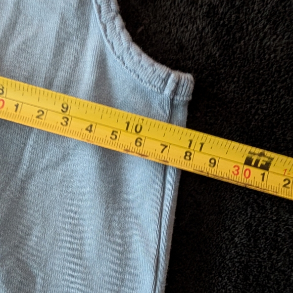 Hanna Andersson Braid detail Tank Top Sleeveless Layering Tee 100% Pima Cotton - Picture 8 of 9